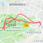 Mapa Lasek Wolski i Sikornik